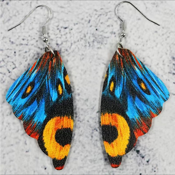 Jewelry - Butterfly wing earrings